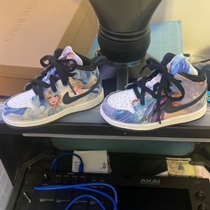 Custom frozen Air Jordan’s
